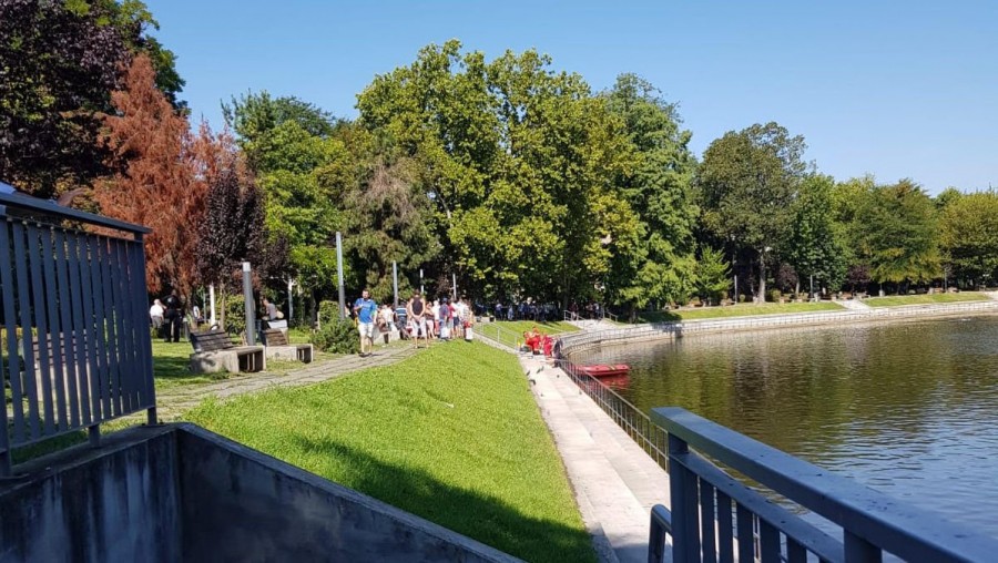 Bărbat înecat în lac la Pădurice