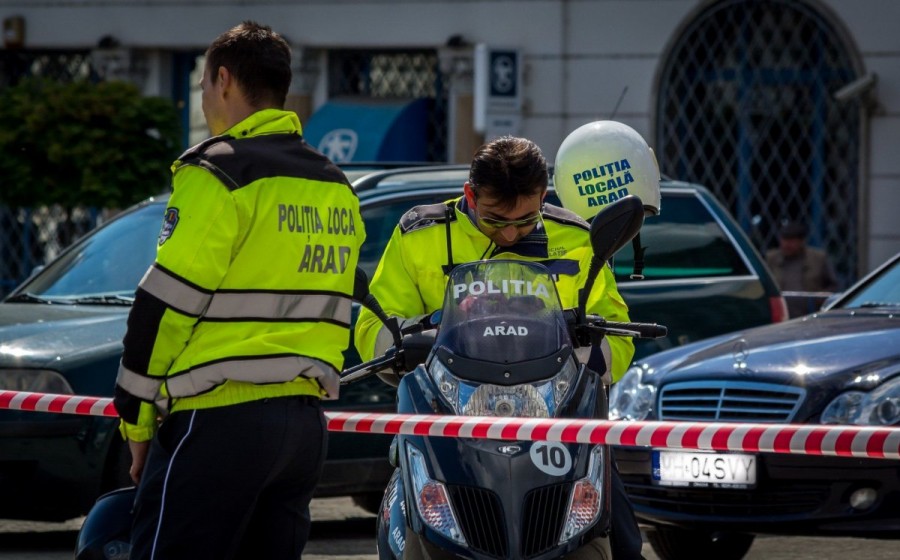 Polițiștii locali la datorie de Zilele Aradului