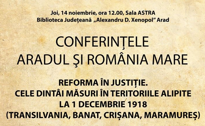 Conferințele „Aradul și România Mare“: prof.univ.dr.emerit Ion Zainea - invitat la Arad