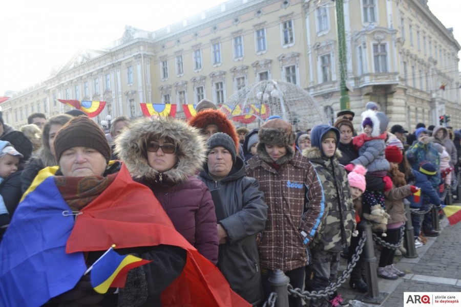 Ceremonii militare și religioase organizate cu prilejul Zilei Naționale