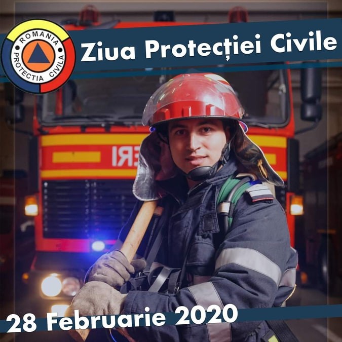 Ziua Protecției Civile, sărbătorită la 28 februarie