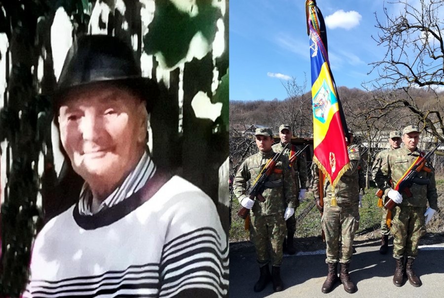 Se sting veteranii. Victor Oltei, Cetățean de onoare al comunelor Păuliș și Ghioroc, a încetat din viață la 96 de ani