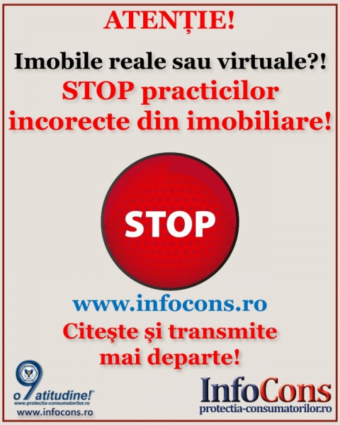 IMOBILE REALE SAU VIRTUALE?? STOP practicilor incorecte în imobiliare! I