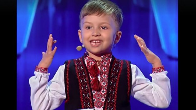 Vlad, românașul de dincolo de Prut care a recitat ”Unire, frați români!”, a câștigat premiul de originalitate la Românii au talent