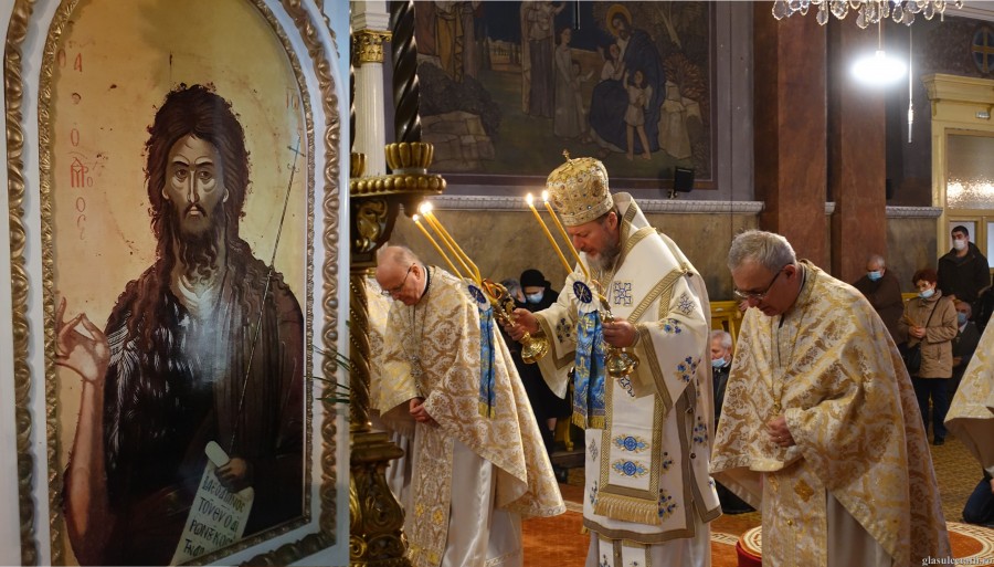 ÎN IMAGINI – Liturghia Arhierească la prăznuirea Sf. Ioan Botezătorul, săvârșită la Catedrala Veche din Arad
