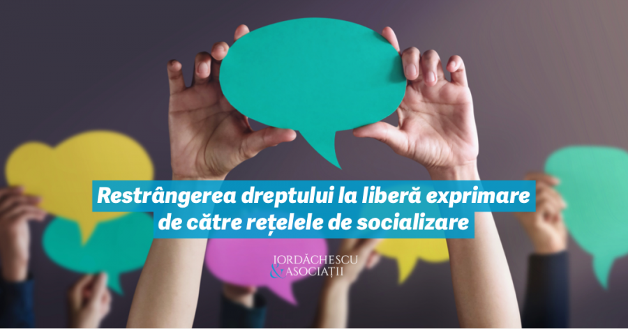 Restrângerea dreptului la liberă exprimare de către rețelele de socializare