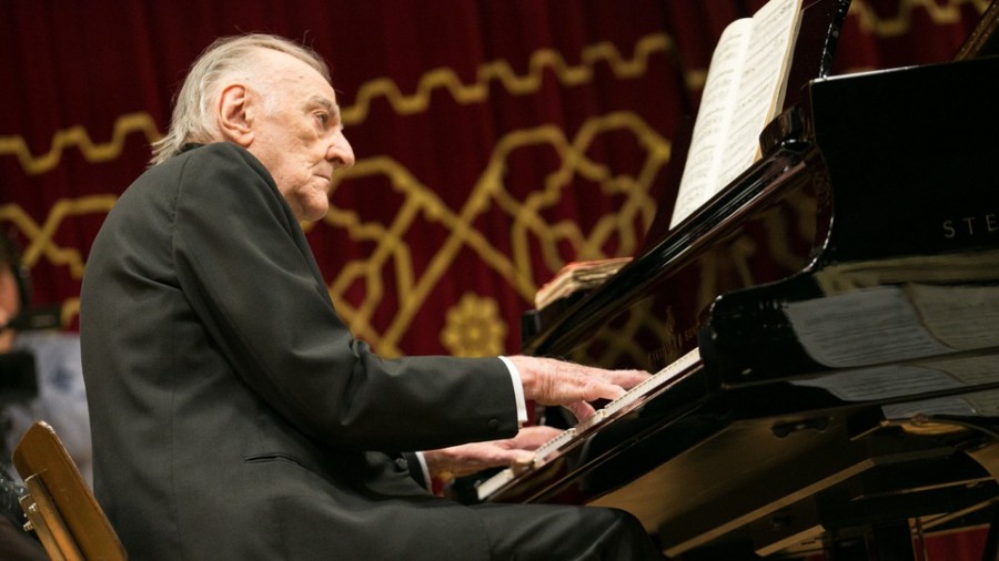 Pianistul Valentin Gheorghiu, sărbătorit la împlinirea vârstei de 93 de ani
