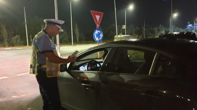 Razie a polițiștilor arădeni pentru combaterea migrației ilegale