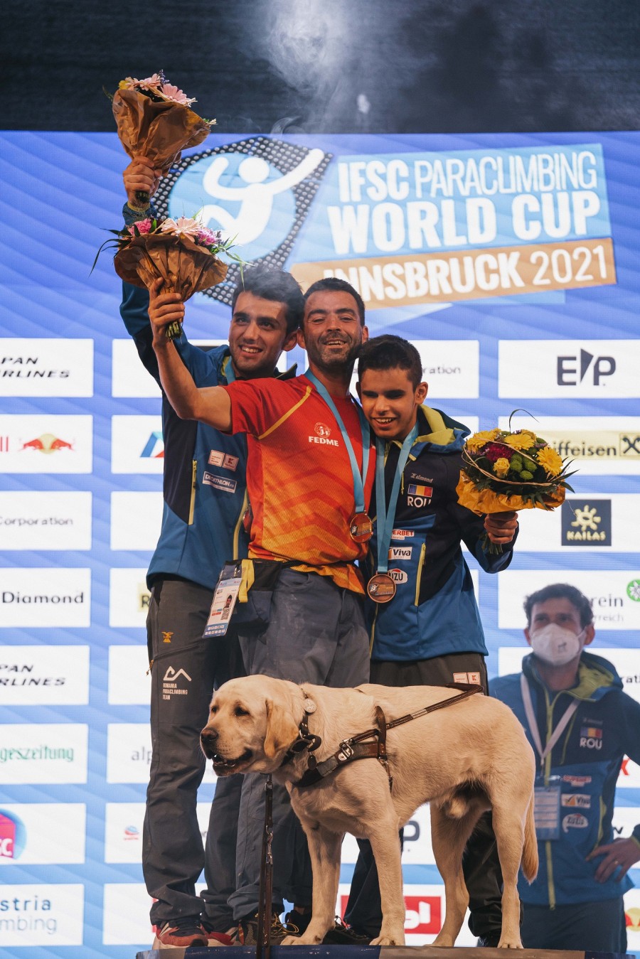 Argint și bronz pentru sportivii români la Cupa Mondială de Paraclimbing de la Innsbruck