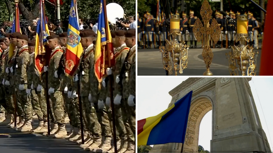Ceremonie la finalul misiunii Armatei Române în Afganistan. Moment de reculegere pentru cei 27 de militari care au murit în misiune