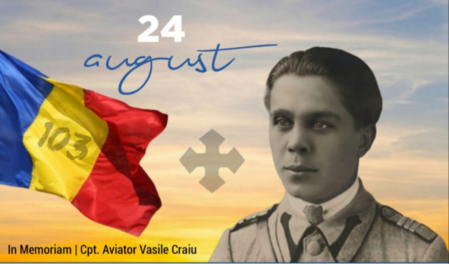 Vasile Craiu, cel mai bun pilot român din Primul Război Mondial, comemorat la 103 ani de la ultimul zbor