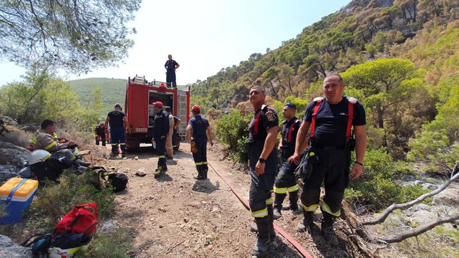 Misiunile pompierilor militari români, în continuă desfășurare în Grecia