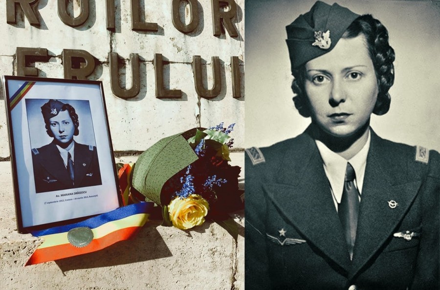 109 ani de la nașterea aviatoarei Mariana Drăgescu, temerară a Escadrilei Albe, în timpul celui de-al Doilea Război Mondial