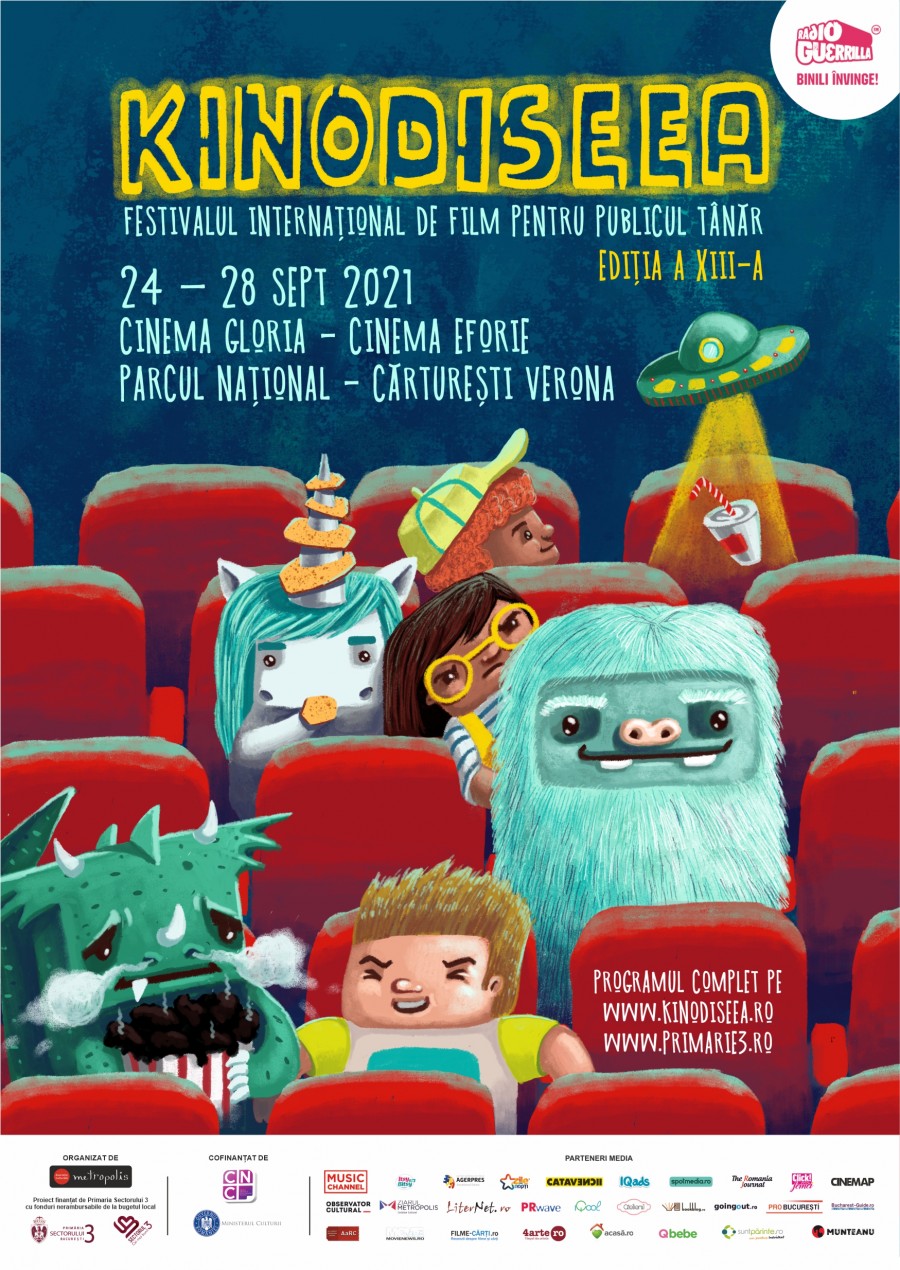 Fwd: Festivalul Internațional de film KINOdiseea, ediția XIII, aduce la București cele mai premiate filme ale anului, pentru publicul tânăr, o retrospectivă Miyazaki și multe surprize pentru cei mici