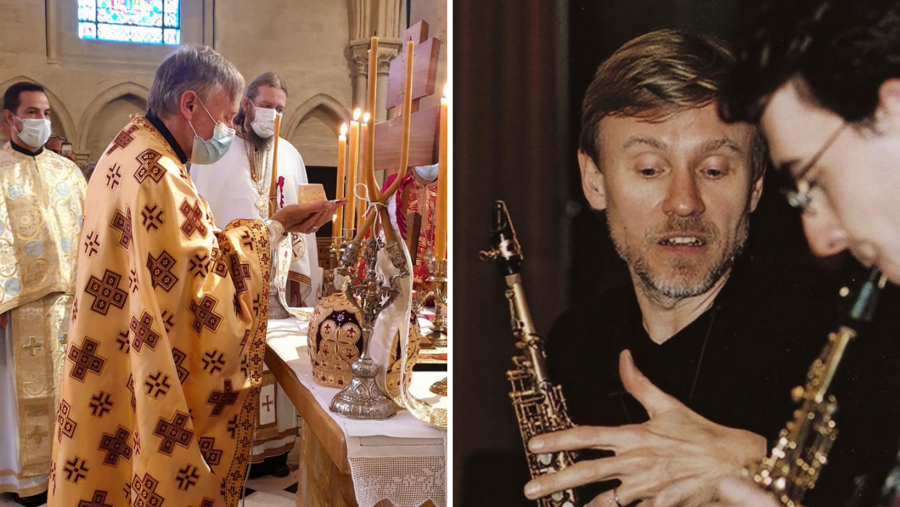 Cel mai căutat profesor de saxofon din lume a fost hirotonit preot la parohia ortodoxă francofonă Louveciennes