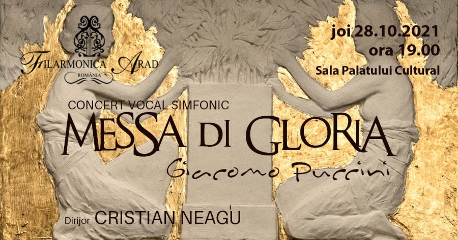 Messa di Gloria - concert vocal simfonic la Filarmonica din Arad