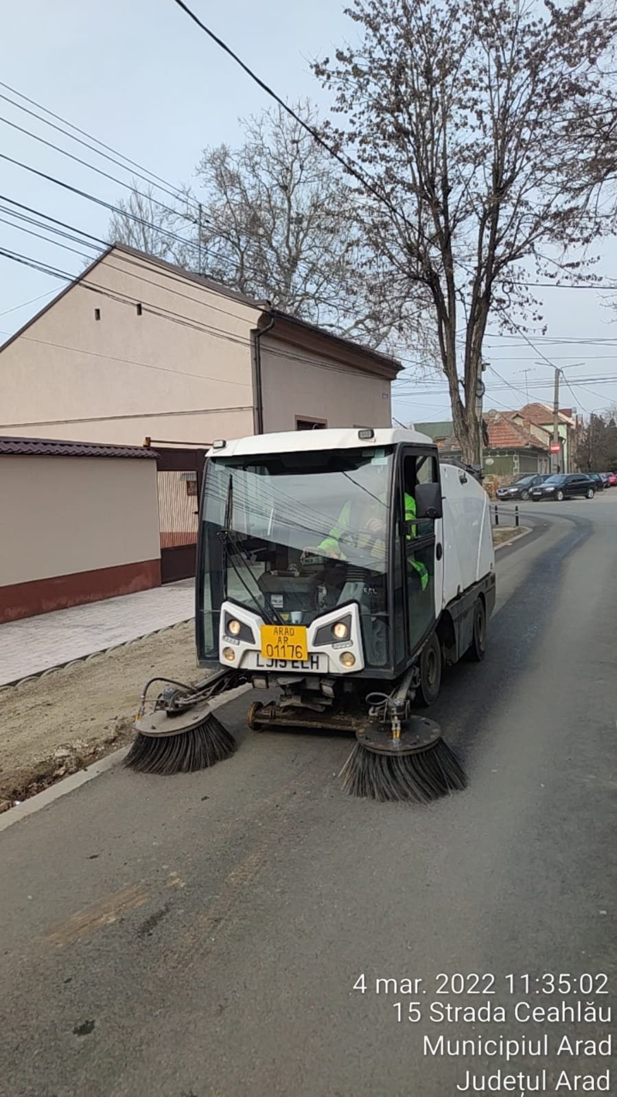 Prima etapă a curățenii de primăvară a fost realizată