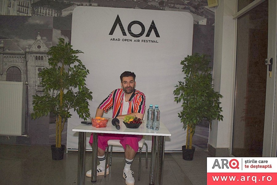 Smiley la #AOA, a vorbit despre Arad, Simplu și ce și-a dorit să facă la începutul carierei (FOTO)