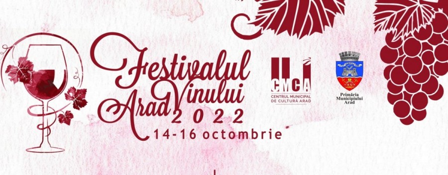 Organizat de Primărie şi CMCA, Festivalul Vinului va avea loc în Parcul „Mihai Eminescu“ și Piața „Avram Iancu“