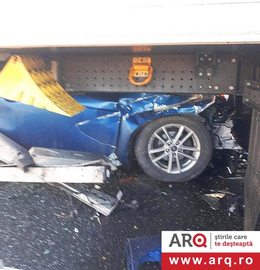 Accident mortal cu TIR contra autoturism lângă vama Nădlac