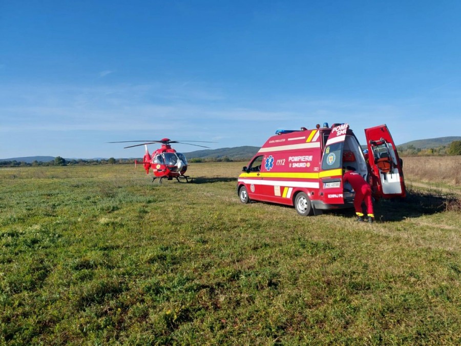 Victimă găsită la localizarea și lichidarea unui incendiu izbucnit la miriște și vegetație uscată în localitatea Bulci, comuna Bata