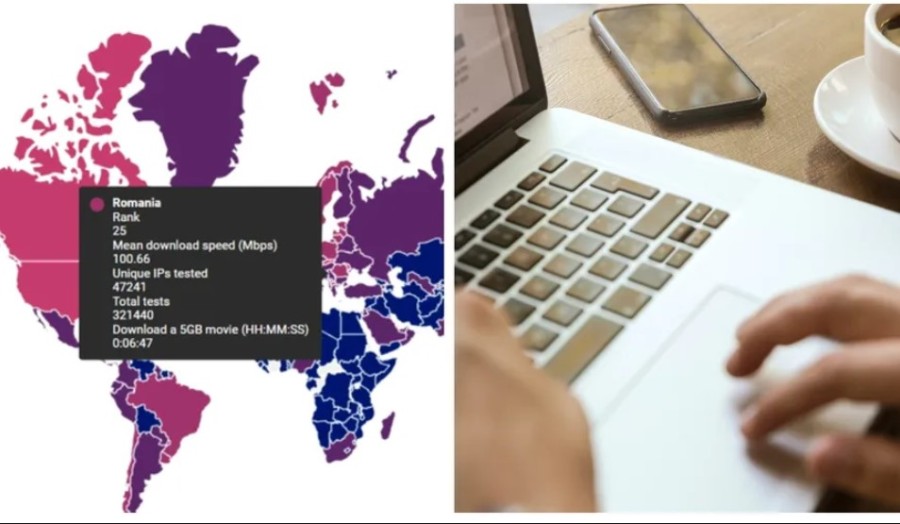 În ce țară din Europa prindem cel mai rapid internet în 2023. Pe pe loc se află România