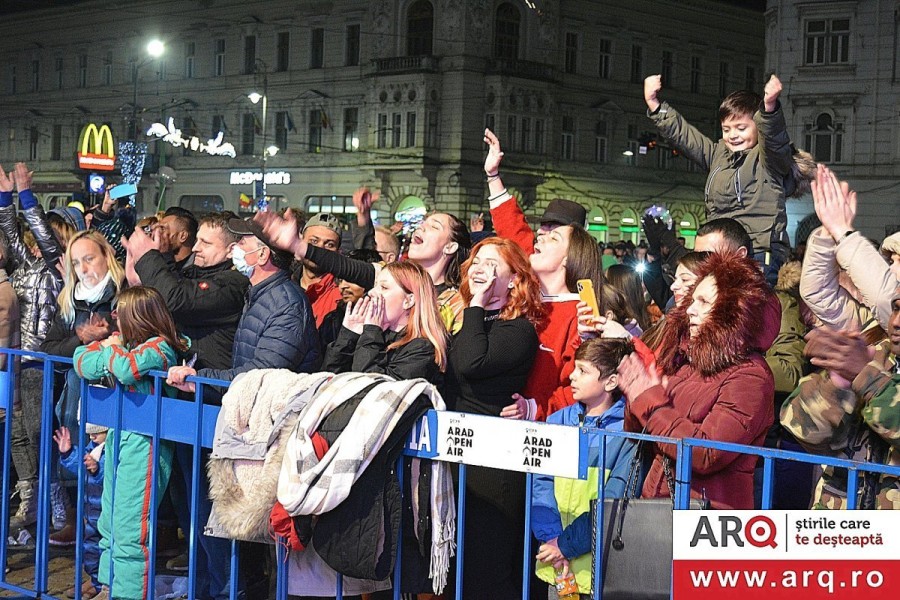 Revelion in fața Primăriei. Artistii ce vor urca pe scena