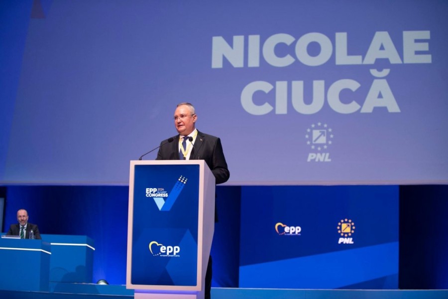 Susținere pentru valorile europene și Schengen pentru România:  Nicolae Ciucă s-a întâlnit cu lideri europeni și s-a adresat Congresului PPE