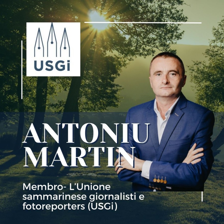 Istoricul Antoniu Martin, membru în Uniunea Jurnaliștilor din San Marino