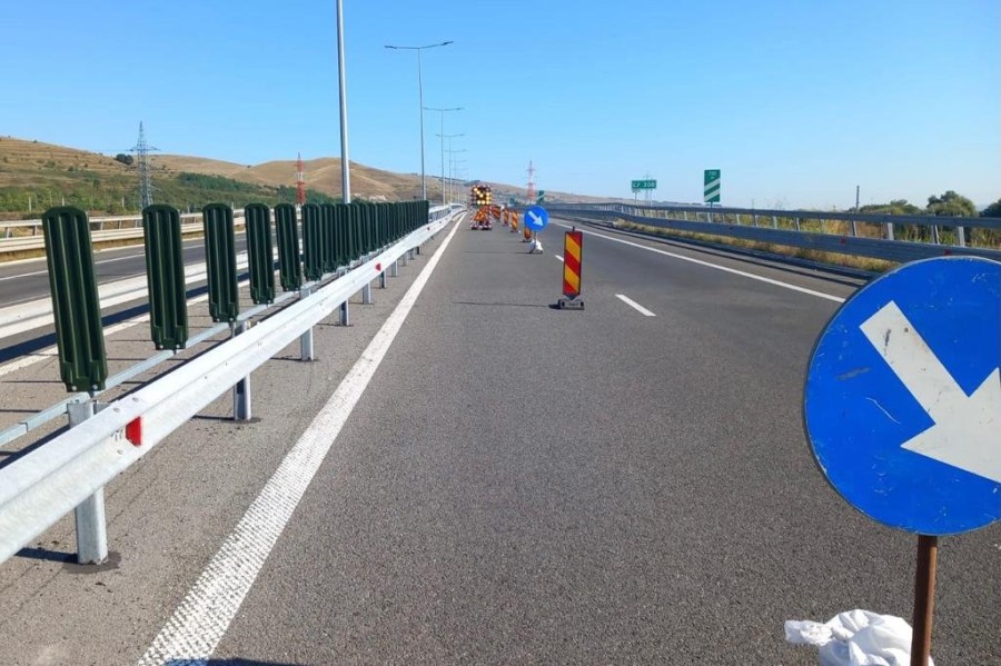 Restricții de circulație pe autostrada A1, între Arad și Timișoara, începând de azi