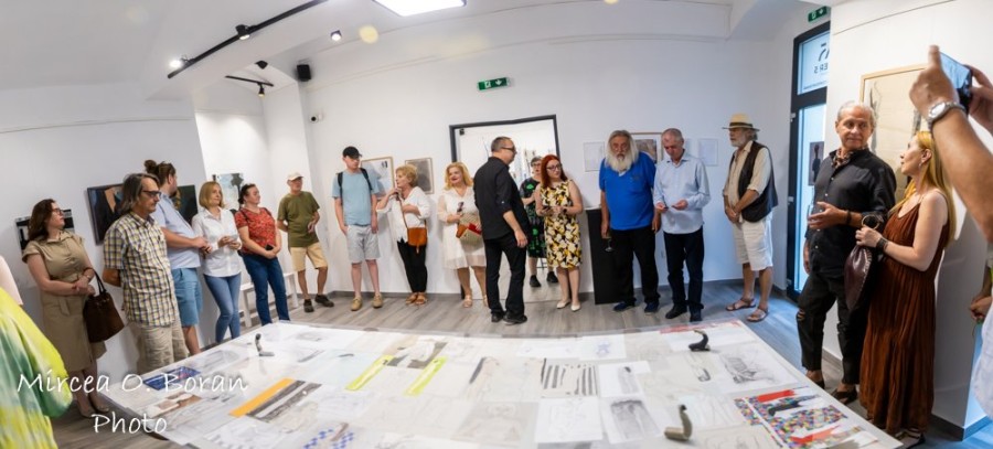 Vernisaj „Efemeride”_Mátyás László_galeria After 5 Art Escape Arad