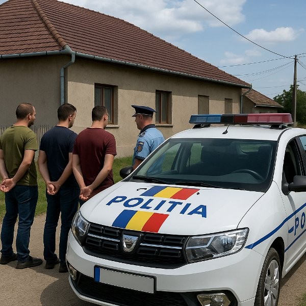 Țeapă cu burlane la Semlac: patru bărbați, prinși la scurt timp după ce au înșelat un localnic cu 2.500 de lei