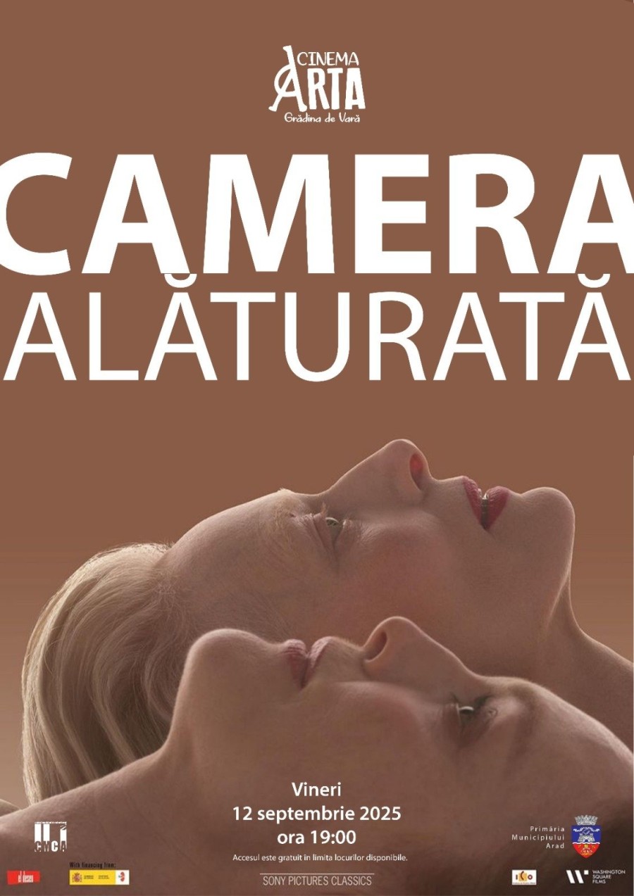 Filmul „Camera alăturată“, distins cu Leul de Aur, va fi proiectat la Cinematograful „Arta“ din Arad