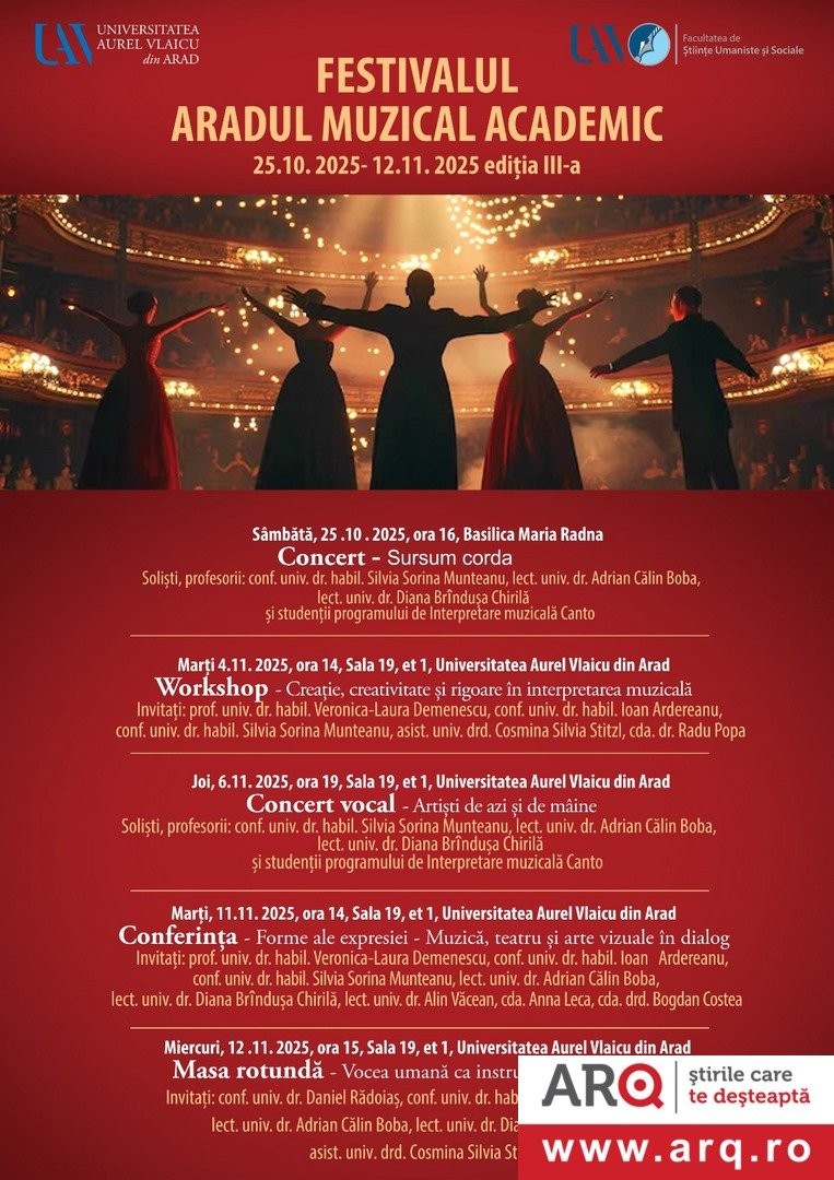 UAV: Festivalul „Aradul Muzical Academic” – Ediția a III-a