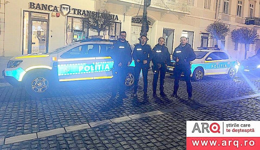 Poliția Rutieră în rondul de noapte
