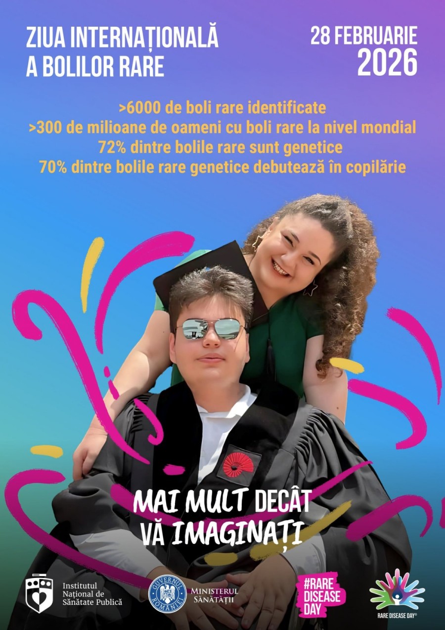 Ziua Internațională a Bolilor Rare pune în centru oamenii, nu diagnosticele