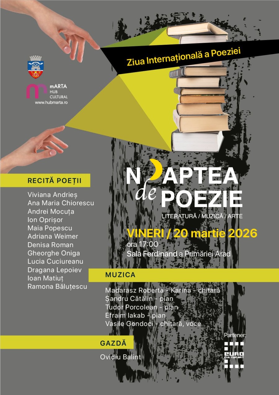 „Noaptea de Poezie” la Primărie