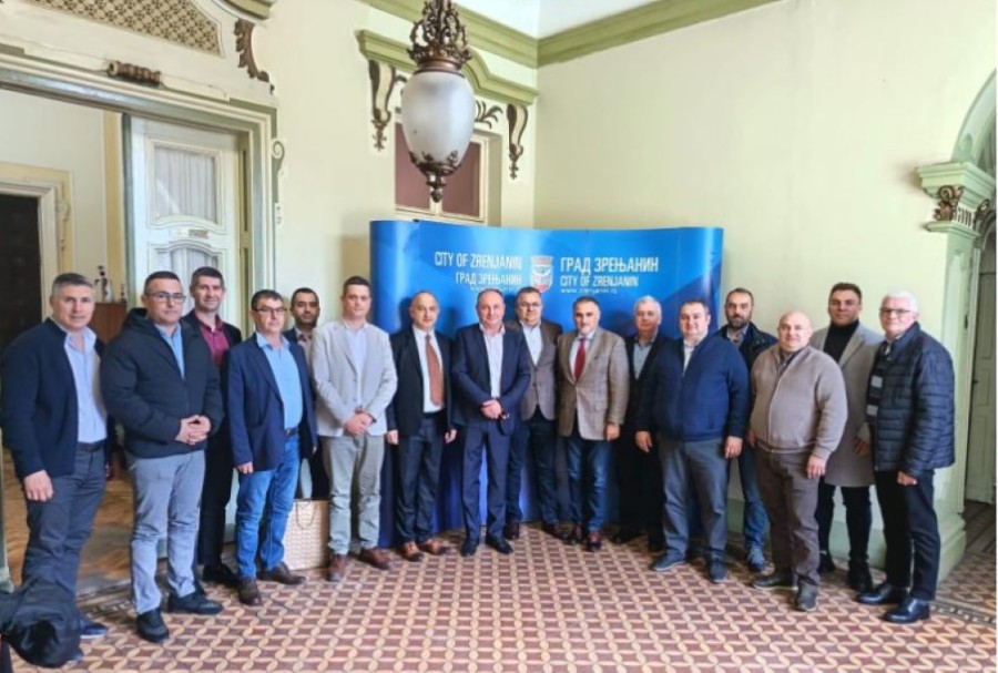Asociația „Arad City” - întâlnire oficială la Primăria Zrenjanin și dialog cu comunitatea românească din Banatul Sârbesc