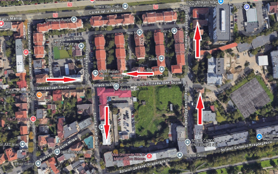Atenție! Modificări ale regimului de circulație pe mai multe străzi din municipiul Arad