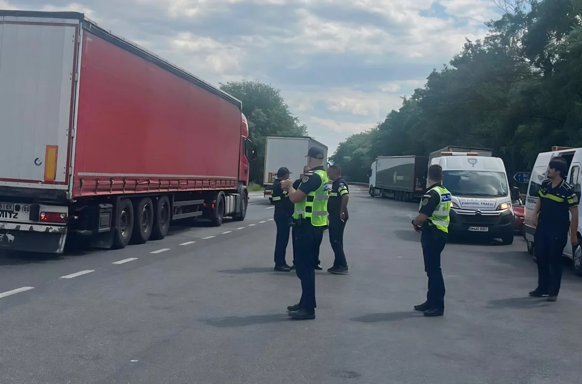 Poliția Transporturi Timișoara a dat amenzi de 147.000 de lei în Arad și Timiș
