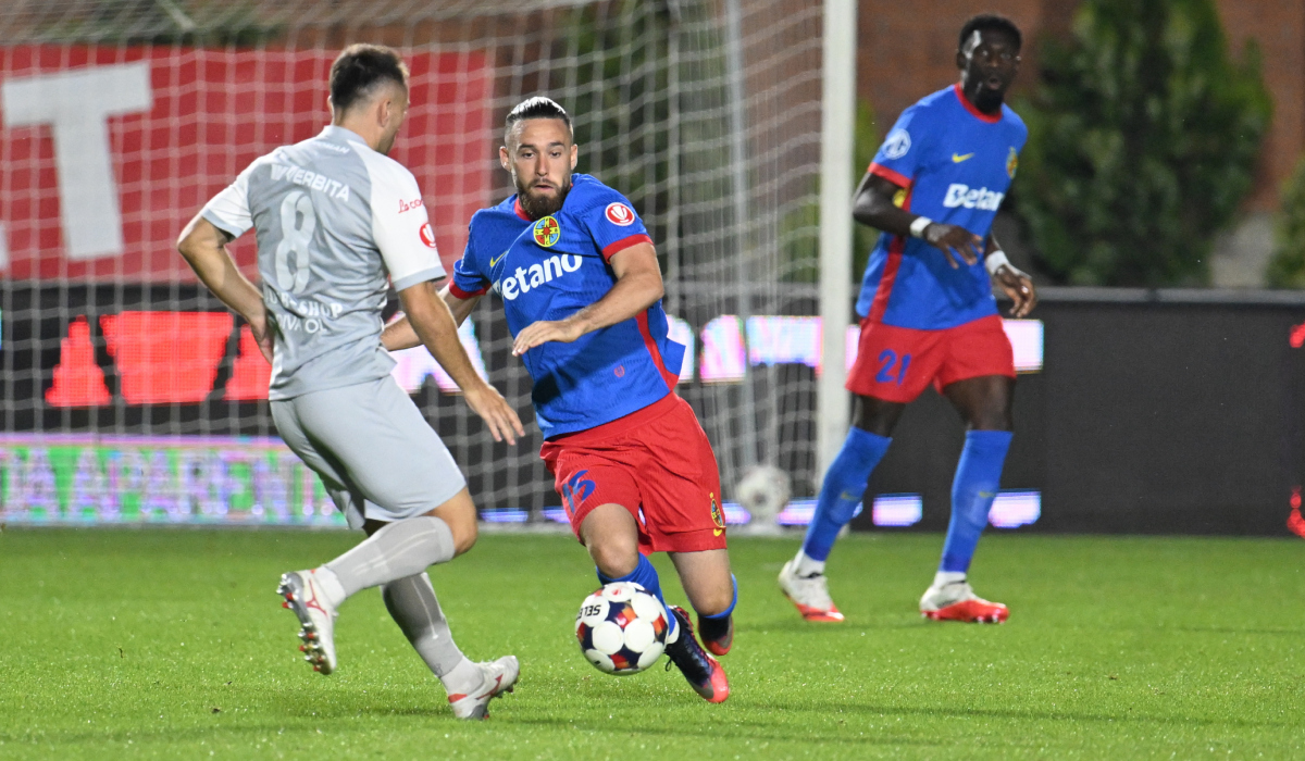 FCSB – UTA Arad 1-3, arădenii câștigă acolo unde nu erau mari așteptări