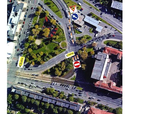 Restricții de circulație în Piața Acad. Caius Iacob. Când va fi închis traficul