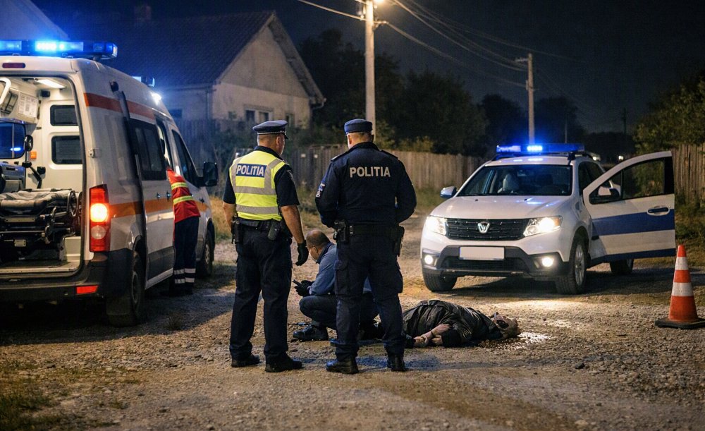Conflict în curte, final pe carosabil: bărbat târât de o mașină după ce s-a luat la ceartă cu șoferul