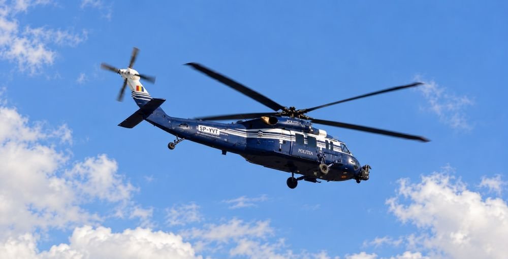 Traficul din județ - monitorizat, timp de două zile, din elicopter