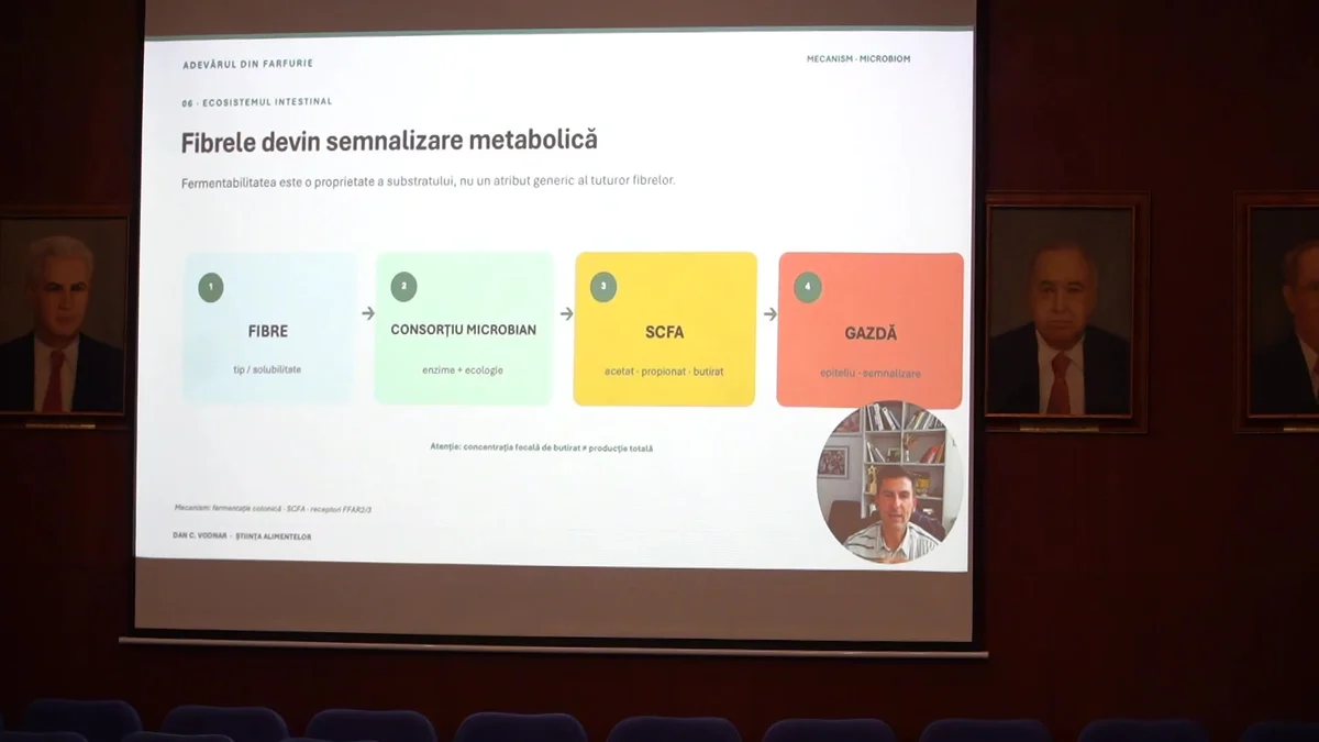 Studenții din Arad au discutat direct cu specialiștii în nutriție