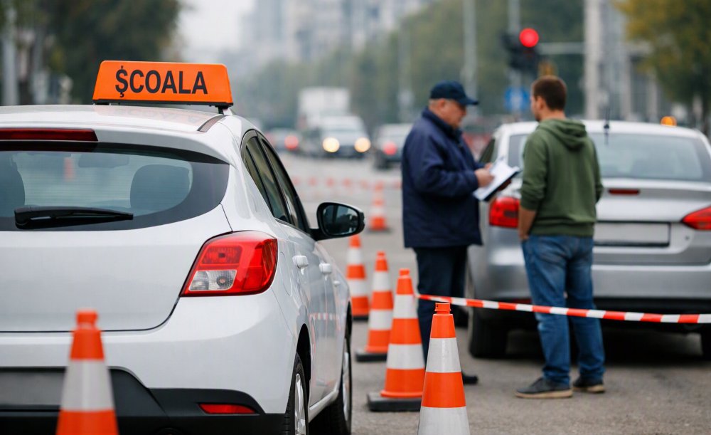 Trei sâmbete pentru proba practică pe care o dau viitorii șoferi